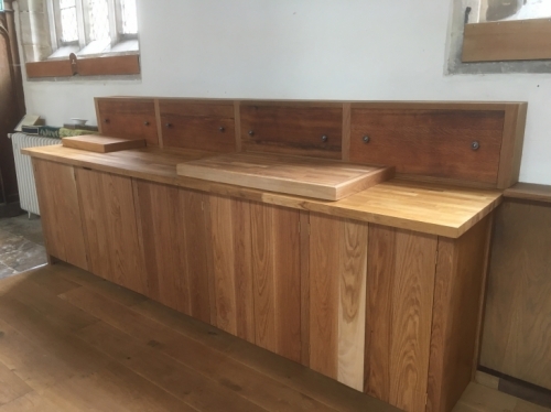 Servery when not in use