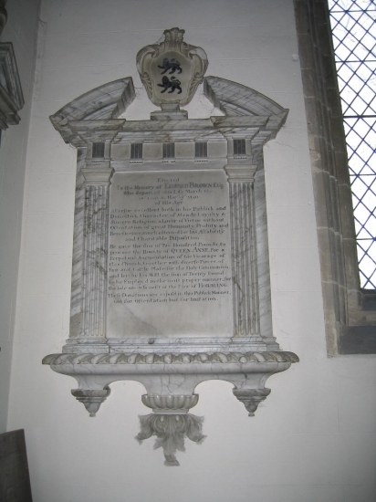 Monument in the Lady Chapel