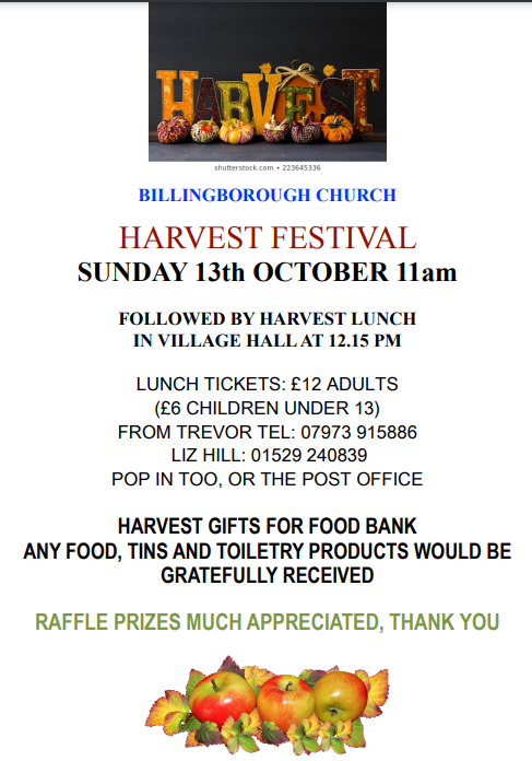 billingborough harvest 2024