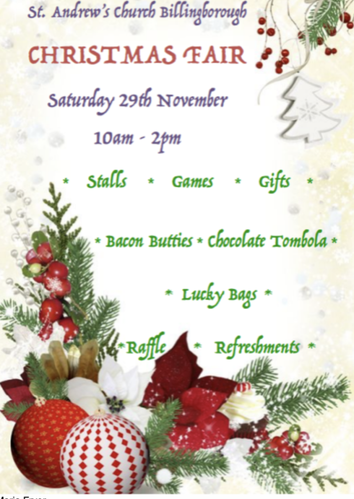 Billingborough Christmas Fair