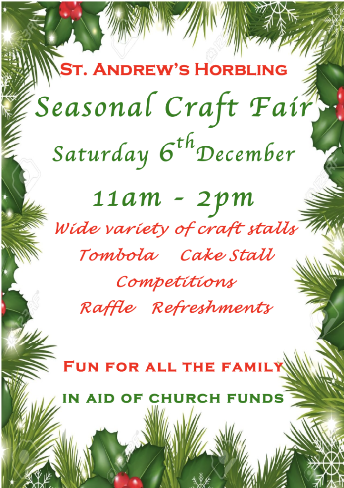 Horbling Craft Fair