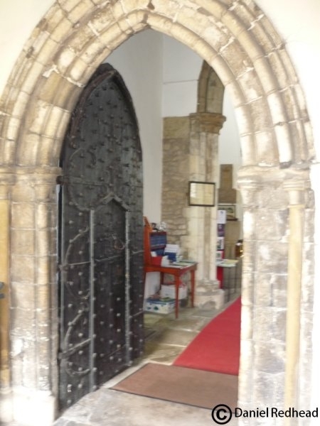 South Door outside