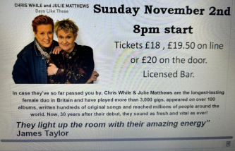 Chris While  Julie Matthews