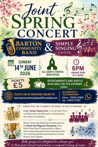 Barton Band Concert