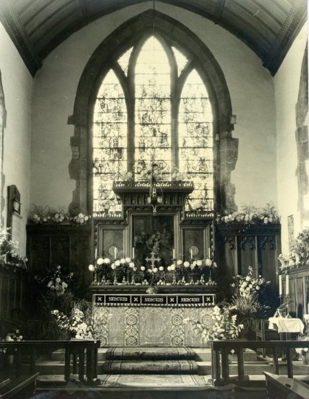 Chancel and Reredos about 1911